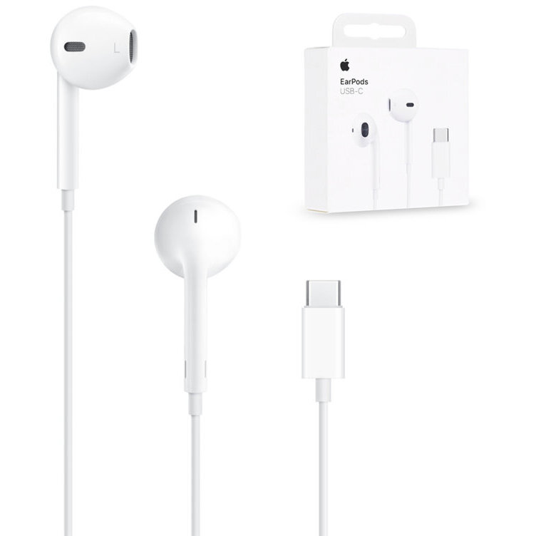 Oferte la Casti Cu Fir EarPods Intraauriculare Microfon Alb