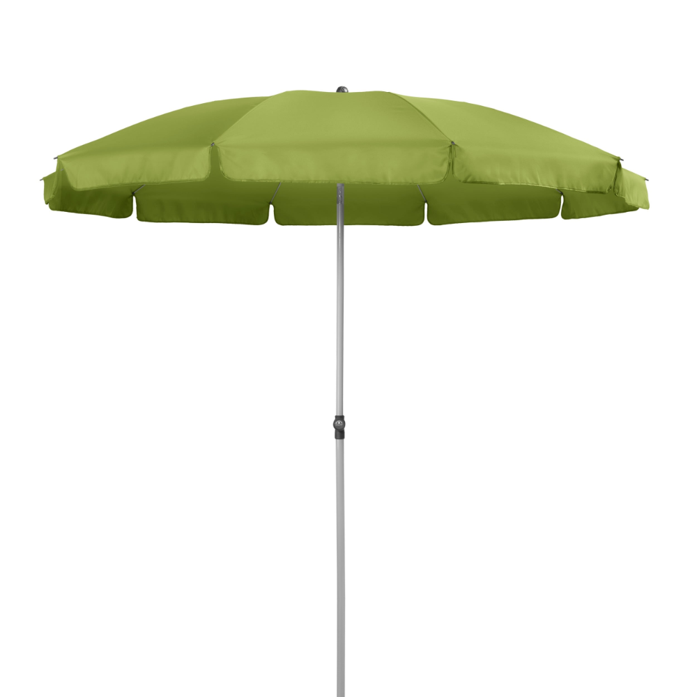 Oferte la Umbrela pentru terasa Derby Active, verde, 10 spite, diametru 240 cm, inaltime 226 cm