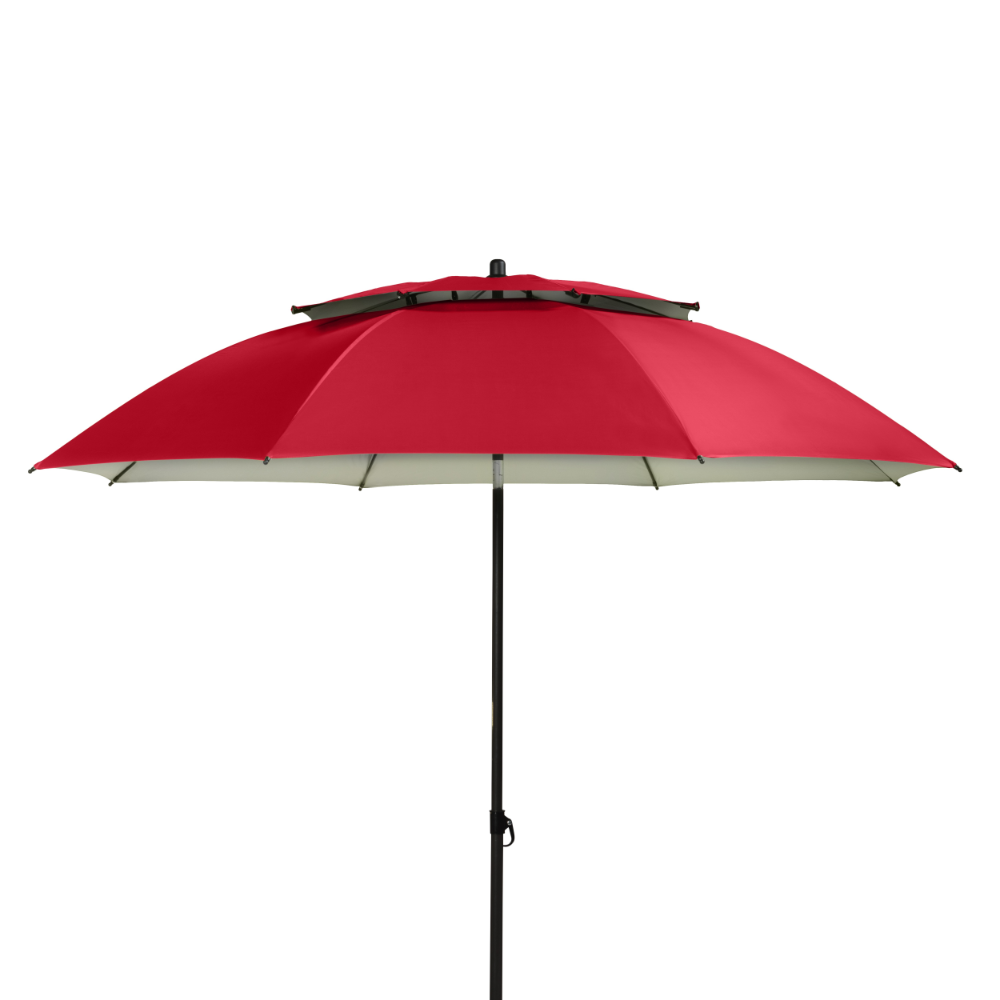 Oferte la Umbrela pentru terasa Derby Windprofi, rosu, 8 spite, diametru 200 cm, inaltime 207 cm