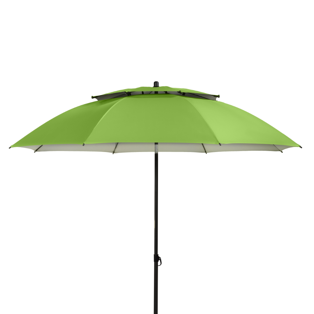 Oferte la Umbrela pentru terasa Derby Windprofi, verde, 8 spite, diametru 200 cm, inaltime 207 cm