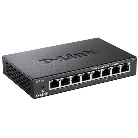 Oferte la Switch DES-108, 8 porturi 10/100Mbps