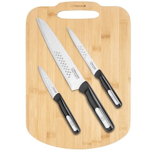 Oferte la Set 3 Cutite si Placa de Bambus RD-1569 Bayonetta