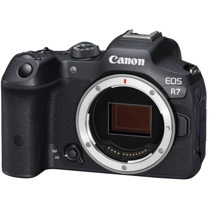 Oferte la Aparat Foto EOS R7 	 Mirrorless Body Li-Ion 	 LP-E6NH 	 Dual Pixel CMOS AF II Negru