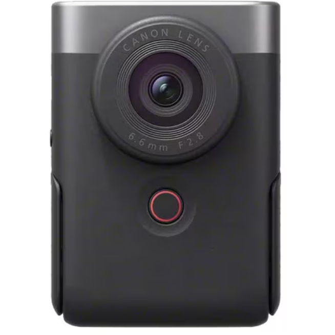 Oferte la Camere Video Vlogging  Powershot V10 Standard Kit  20.9Mpx CMOS   LCD UHD 4K f/2.8 Argintiu