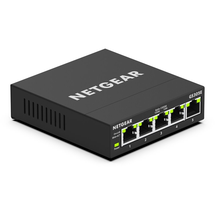 Oferte la Switch GS305E Managed Gigabit Ethernet (10/100/1000) Negru