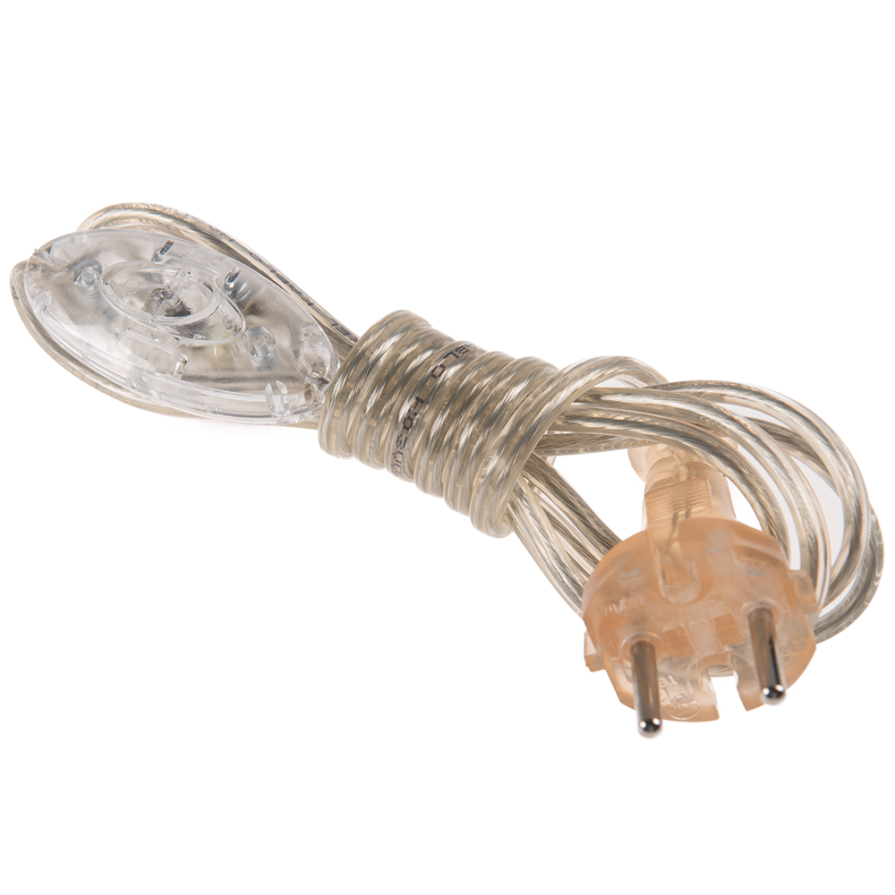 Oferte la Intrerupator pe fir cu cablu si stecher, Makel 10128282, transparent