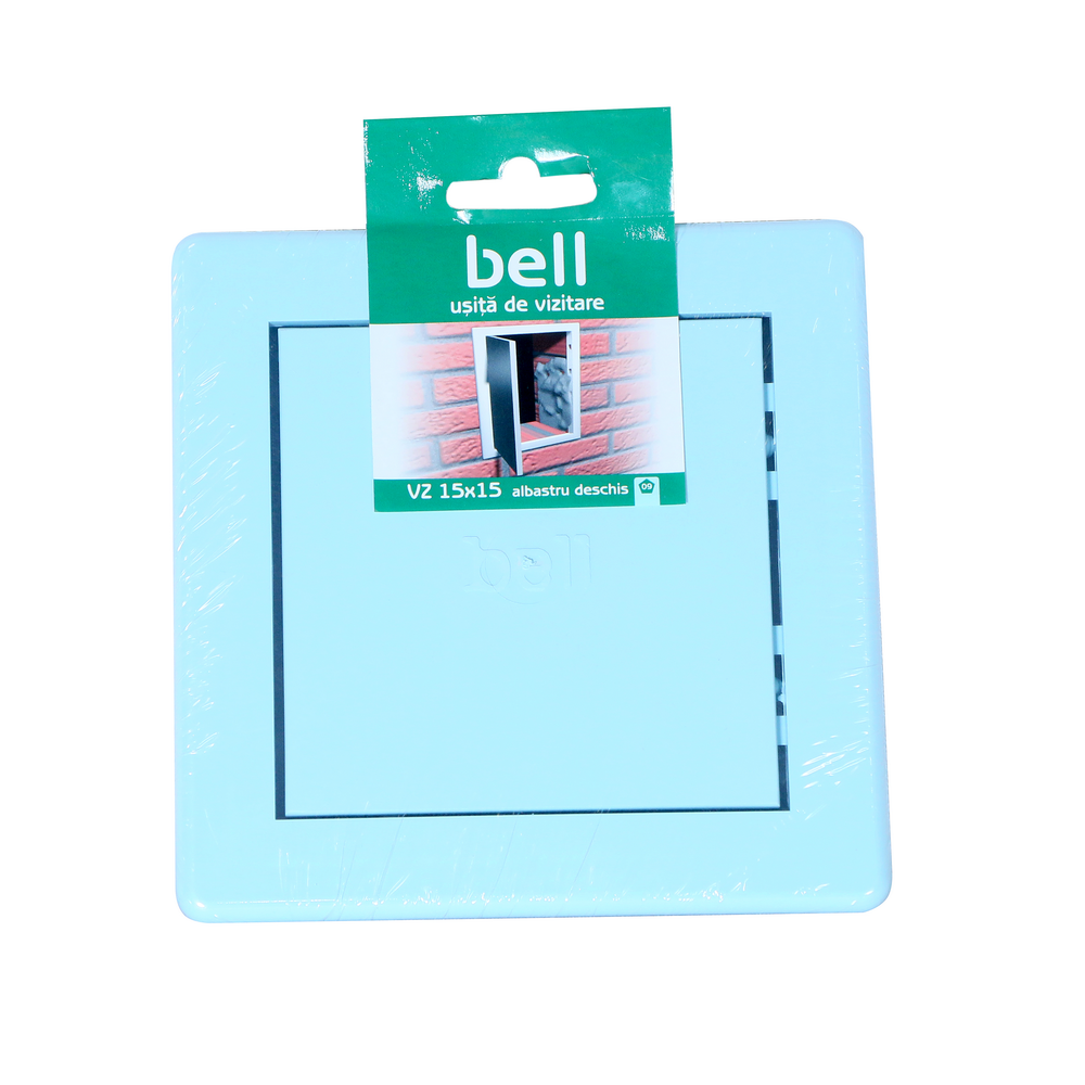 Oferte la Usita vizitare, Bellplast, plastic, albastru deschis, 15x15 cm