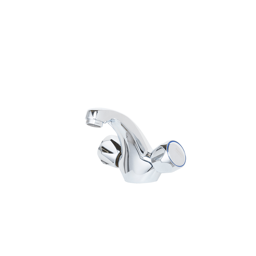 Oferte la Baterie lavoar Remer, dubla comanda, crom, argintiu