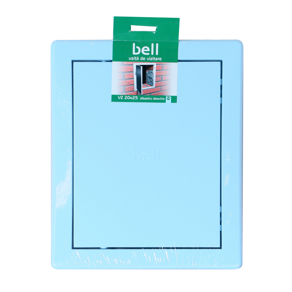 Oferte la Usita vizitare, Bellplast, plastic, albastru deschis, 20x25 cm