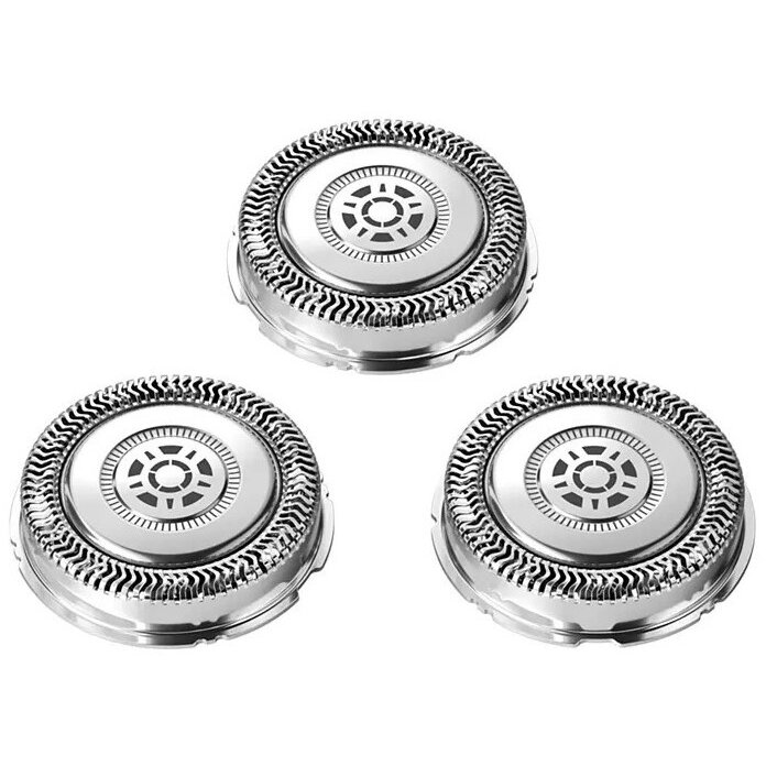 Oferte la Capete De Barbierit SH71/50 3x Bucati Compatibil Cu Toate Modelele S7000 Argintiu