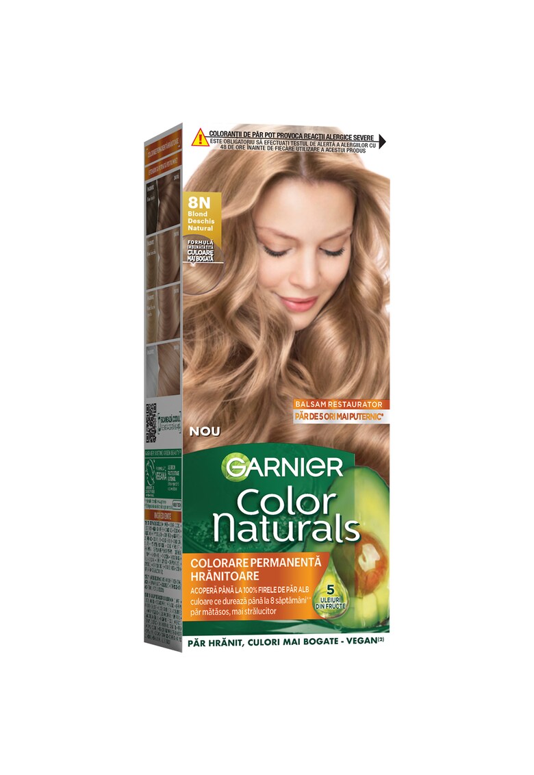 Oferte la Vopsea de par permanenta cu amoniac  Color Naturals - 110 ml - Blond deschis natural