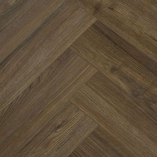 Oferte la Pardoseala SPC  Compozit Vinil cu Piatra (parchet pietrificat)  Walnut Brighton  Herringbone  625x125x5.5/0.5mm  WINHER-1183/0