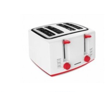 Oferte la Prajitor de paine HTP-1300WHR 1300W 4 felii Alb / Rosu
