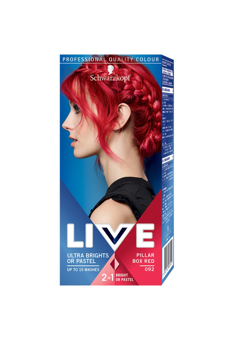Oferte la Vopsea de par semi-permanenta Schwarzkopf  Ultra Brights - Pillar Box Red