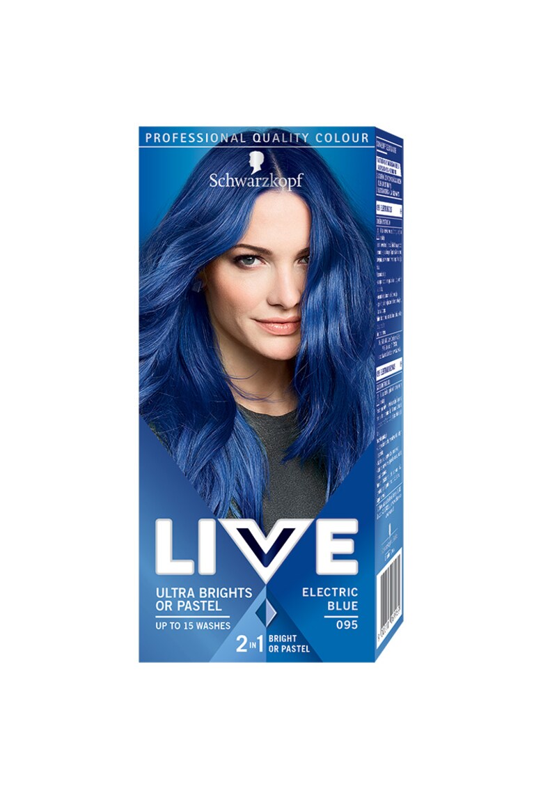 Oferte la Vopsea de par semi-permanenta Schwarzkopf  Ultra Brights - Electric Blue