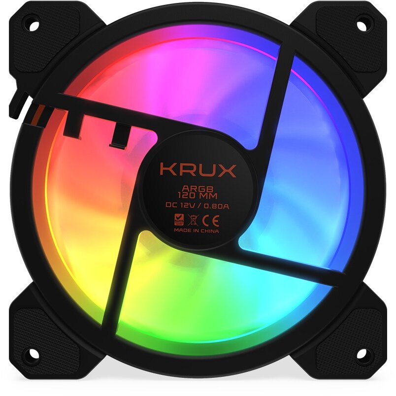 Oferte la Ventilator Lunar  120mm ARGB Negru