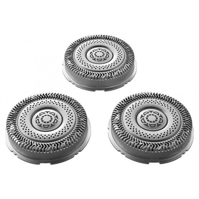 Oferte la Cap De Barbierit SH91/50 De Rezerva 3 Bucati Argintiu