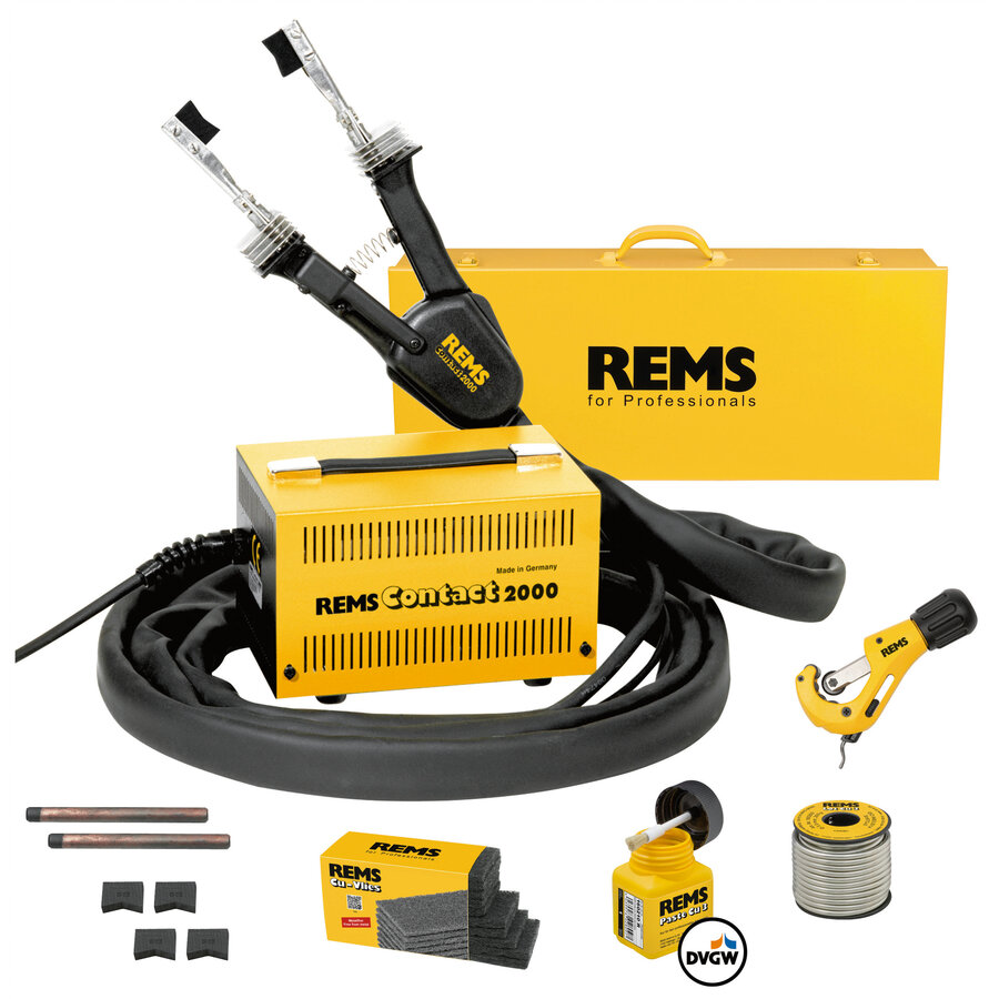 Oferte la Statie Lipit Tevi Cupru Contact 2000 Super-Pack 164050 Galben