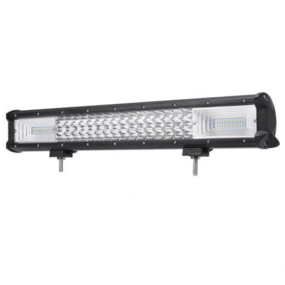 Oferte la Bara proiectoare LED Auto Offroad Techstar® PNG3, 324W, 12V-24V, 6000 K, 6240 Lumeni, IP 67, 59 cm, Flood Beam 60° cu Leduri CREE XBD, Negru