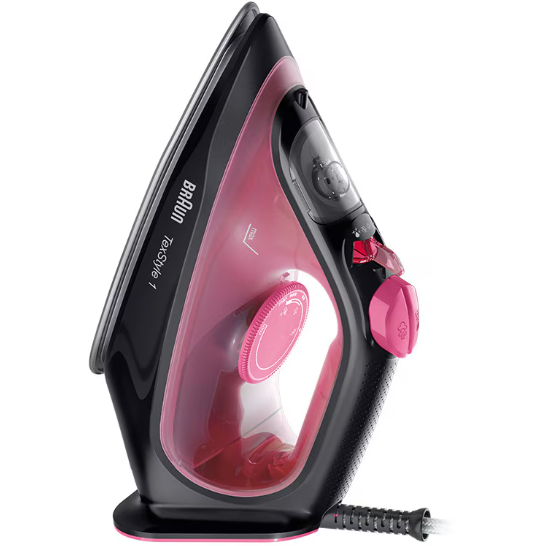 Oferte la Fier De Calcat TexStyle 1 SI1070PU 2000W Abur Variabil 25G/Min Jet De Abur 130G/Min Negru/Violet
