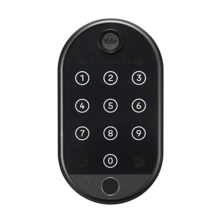 Oferte la Tastatura inteligenta Yale Linus, Amprenta, Acces PIN, Bluetooth, Pana la 10 utilizatori