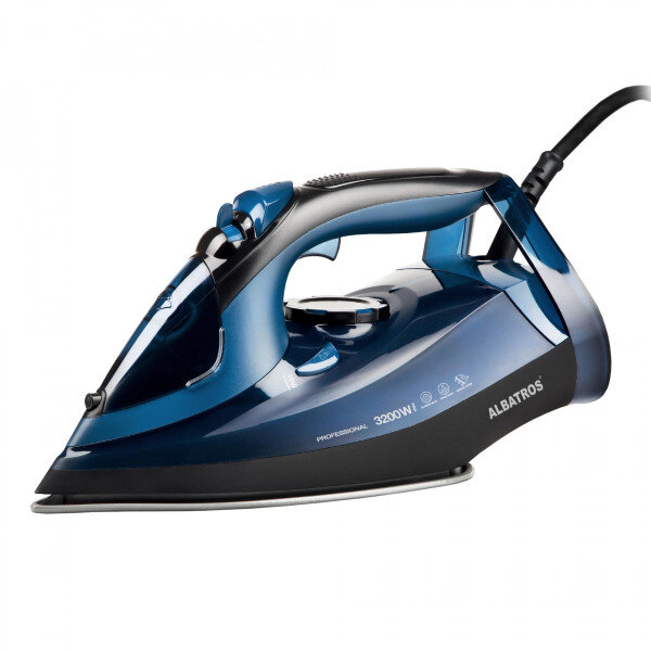 Oferte la Fier de calcat Sapphire 3200W Talpa Invelis Ceramic Termostat Reglabil Albastru/Negru