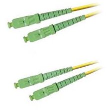 Oferte la Cablu Optic SCapc/SCapc  SM 9/125  Duplex  2m Verde