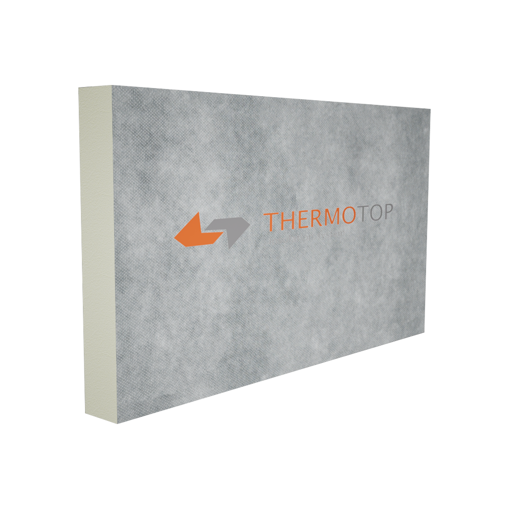 Oferte la Placa PIR termoizolanta Thermotop cu bariera de vapori, 1200 x 2400 mm, 10 cm