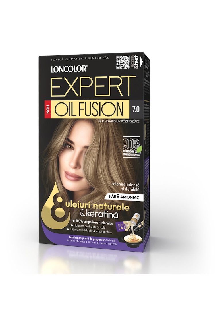 Oferte la Vopsea de par permanenta  Expert Oil Fusion - 100 ml - 7.0