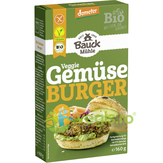 Oferte la Mix pentru Burger Vegetal Demeter Ecologic/Bio 160g