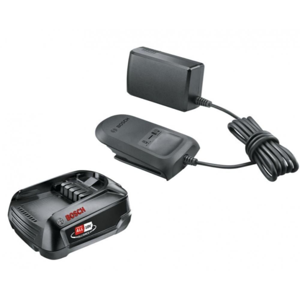 Set Incarcator si acumulator Bosch Power for All Alliance, 18V, 20 W, 2.5 Ah