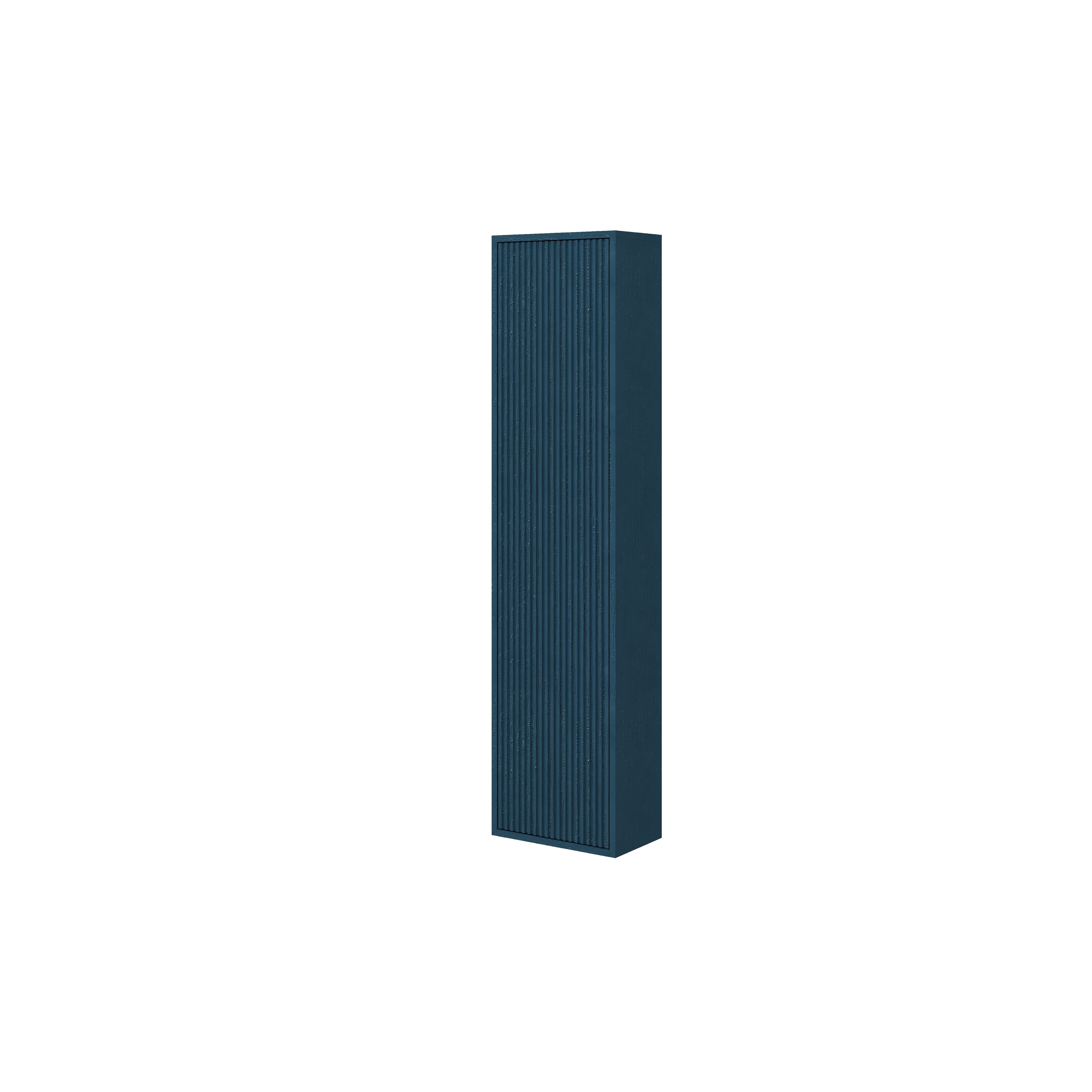 Oferte la Dulap baie Savini Due Portofino 2320C, suspendat, 1 usa, PAL/MDF, albastru, 33.7 x 16 x 138.6 cm