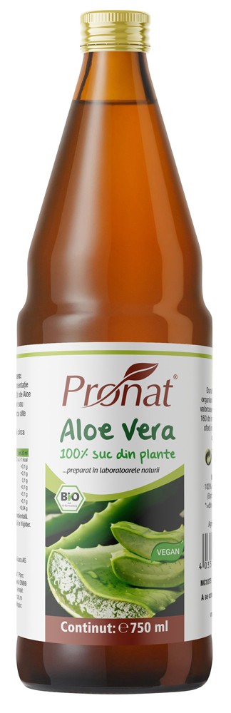Oferte la Suc de aloe vera 100%, bio, 750ml Medicura