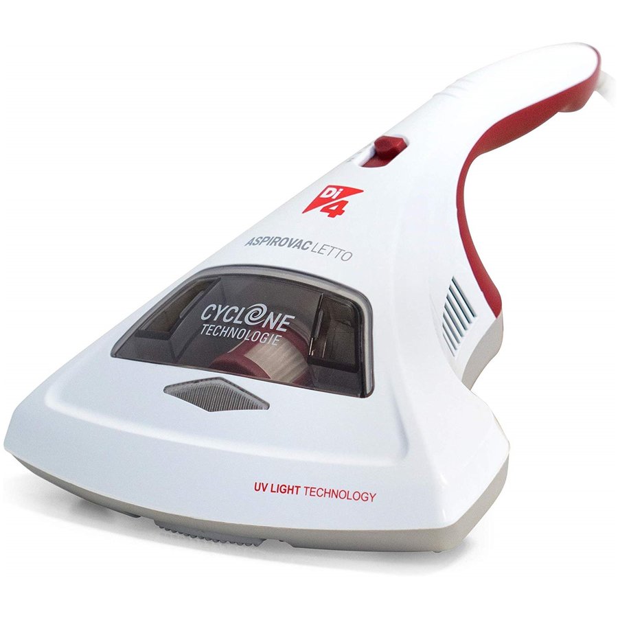 Oferte la Aspirator UV Antiacarieni Di4 Aspirovac Letto 400W Saltele Si Canapele Alb/Rosu