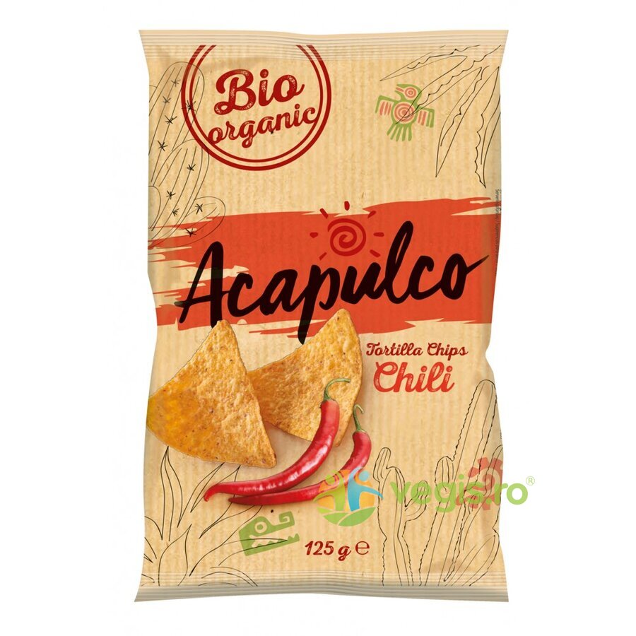 Oferte la Tortilla Chips cu Chili Ecologice/Bio 125g