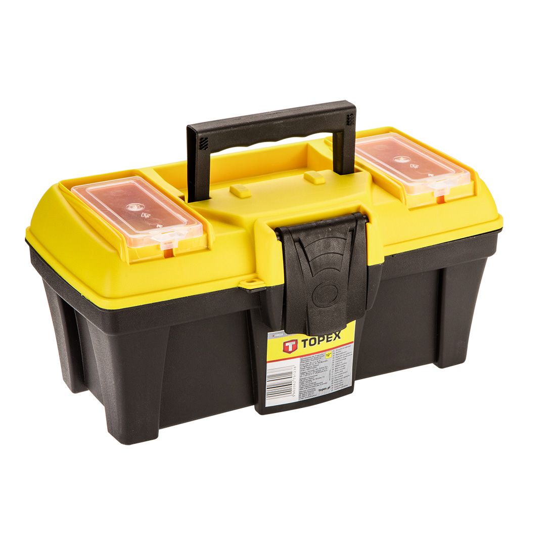 Oferte la Cutie pentru scule si unelte Topex 12, 2 organizatoare,  29 x 14 x 15 cm
