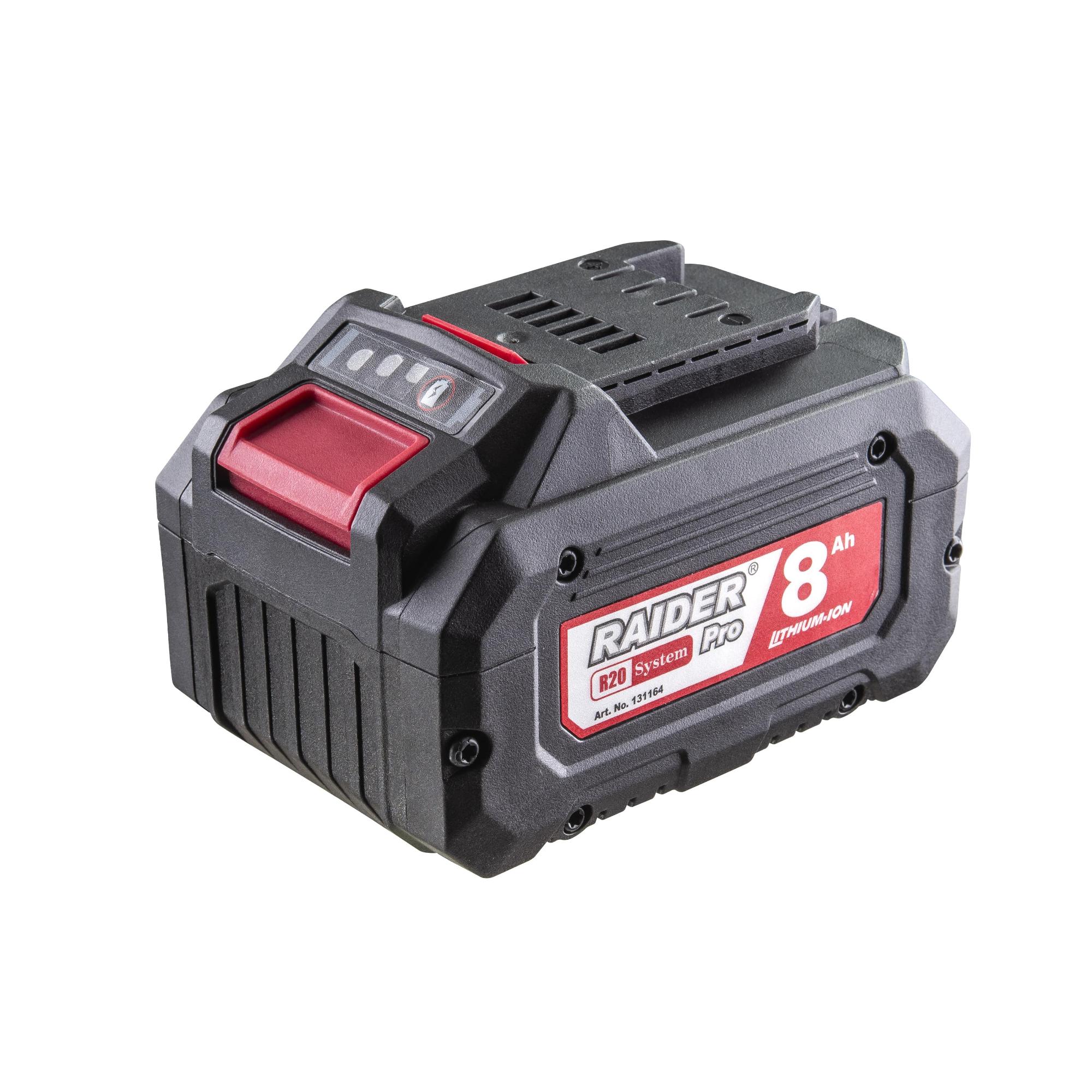 Oferte la Acumulator Raider RDP-R20 System, Li-ion, 20 V, 8 Ah
