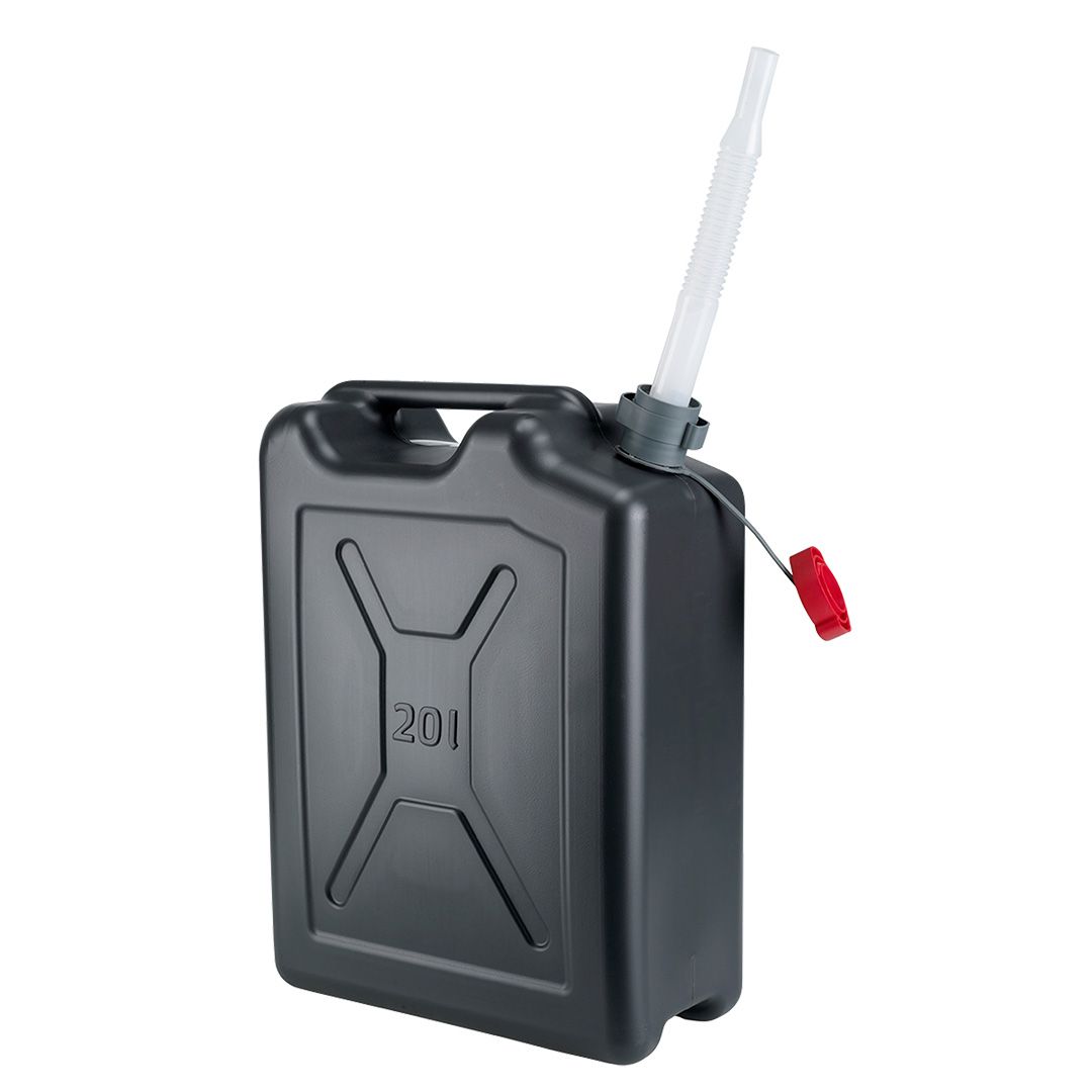 Oferte la Canistra pentru combustibil tip army, plastic, negru, 20 l