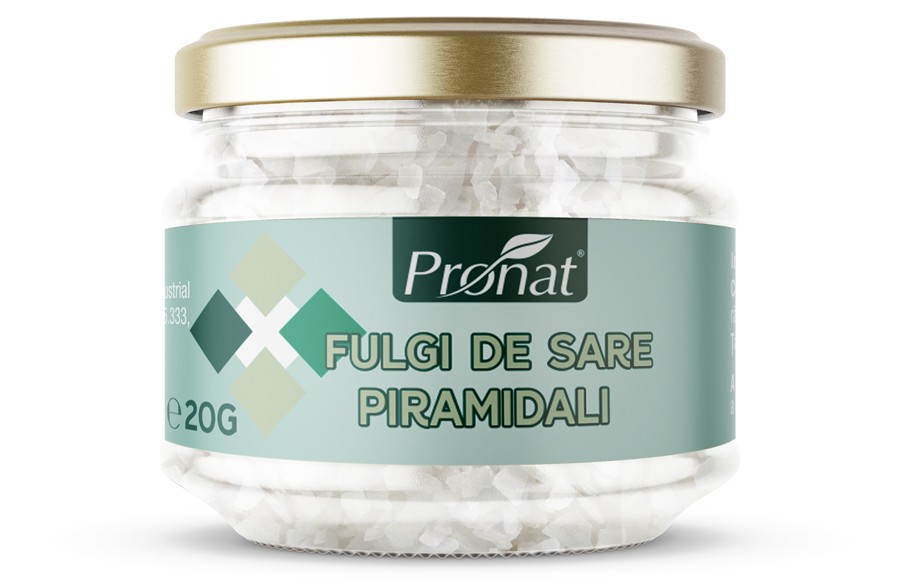 Oferte la Fulgi de sare piramidali 20g Pronat