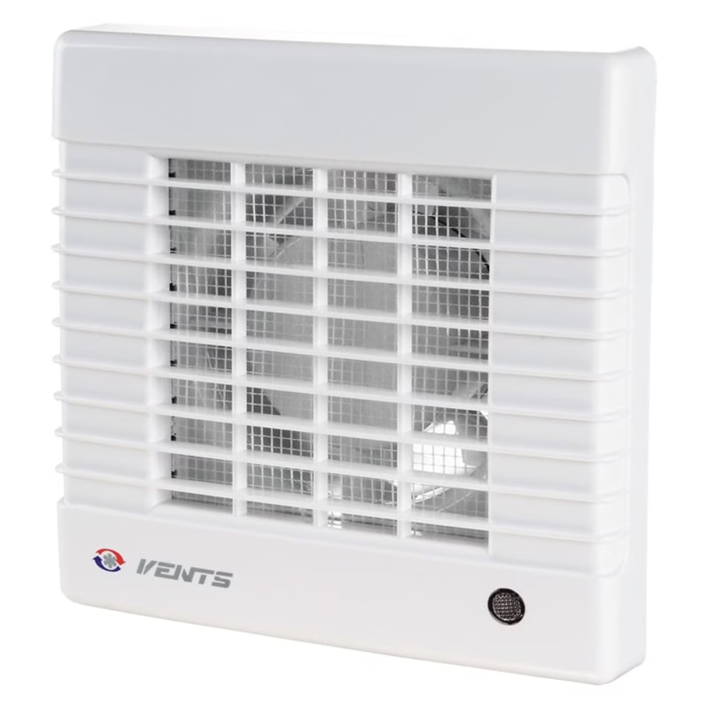 Oferte la Ventilator baie Vents, temporizator, senzor de umiditate, 14 W, alb, diametru 100 mm, 16.5 x 16.5 cm
