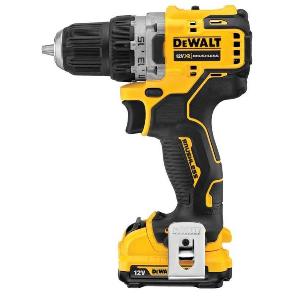 Oferte la Masina de gaurit si insurubat DeWALT DCD701D2, 12 V, 2 Ah, mandrina rapida, 57.5 Nm