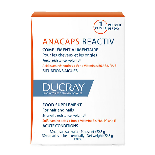 Oferte la Anacaps Reactiv, Ducray, 30 capsule