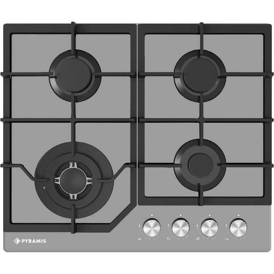 Oferte la Plita Gaz 60PG 6614 Sticla Wok Fonta Gri