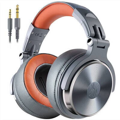 Oferte la Casti Cu Fir Detasabil Over Ear Utilizare Profesionala DJ Jack 3.5mm/6.35mm Difuzor 50mm Impedanta 32Ohm Gri