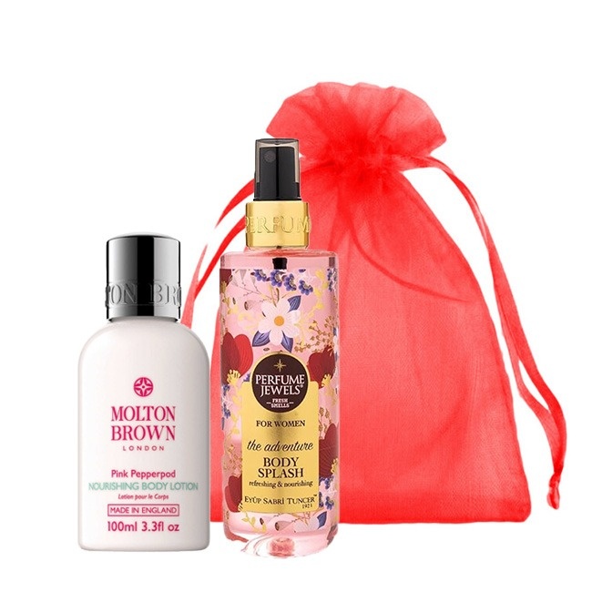 Oferte la Set Cadou Secret Santa Lotiune de corp si Spray de Corp Eyup Sabri Tuncer Perfume Jewels The Adventure, 250 ML