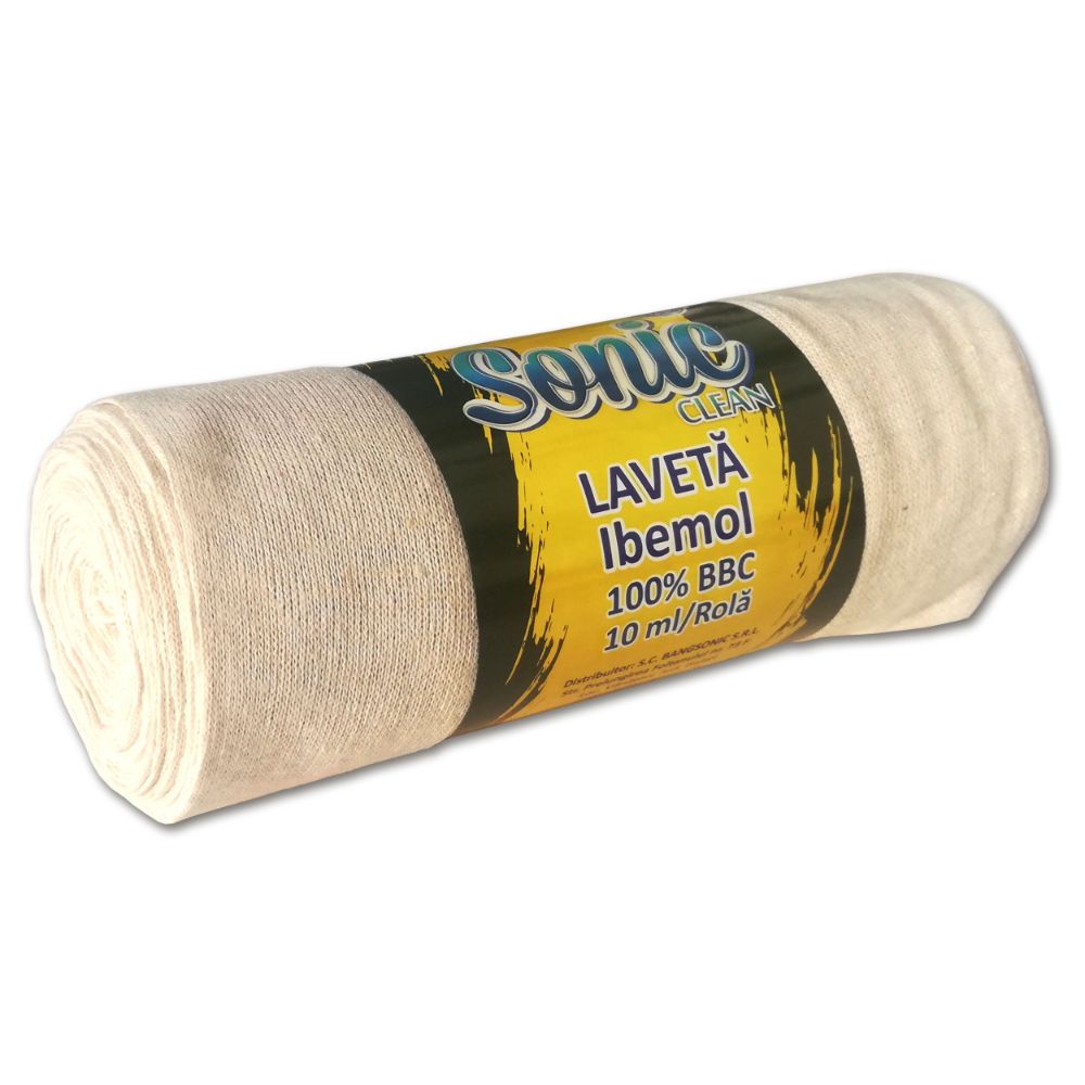 Oferte la Laveta Ibemol Sonic Clean, natur, 10 ml/rola