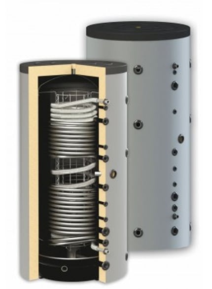Oferte la Boiler igienic combinat SUNSYSTEM HYG BR2 500 cu doua serpentine 500 litri pentru producerea și depozitarea apei calde menajere igienice și încălzire