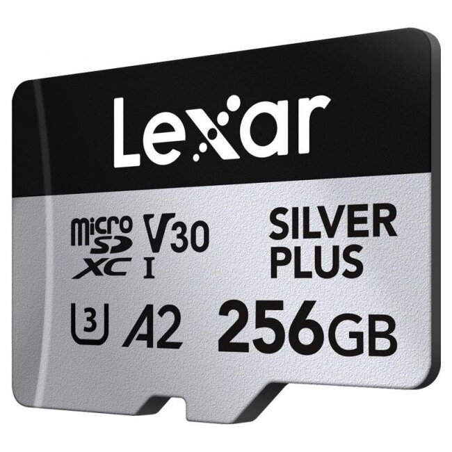 Oferte la Card 256GB microSDXC Professional SILVER Plus UHS-I A2 V30 U3 4K