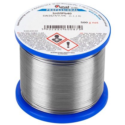 Oferte la Rola Fludor SN60PB40 Cynel 1.5mm 500g Gri