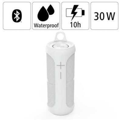 Oferte la Boxa Portabila Twin 3.0 188223 Separabila in 2 Parti Bluetooth Waterproof IP67 30W Alb